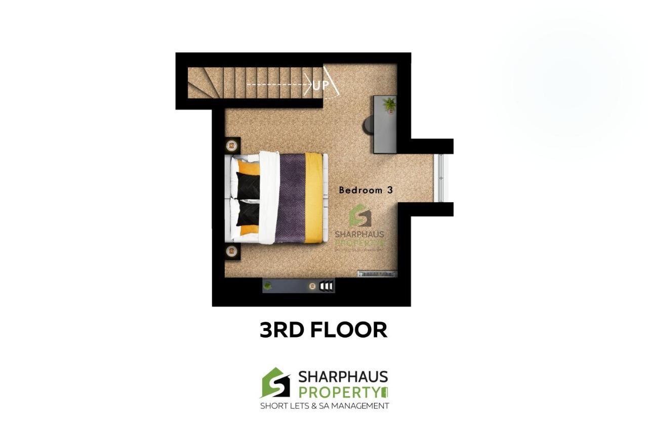 Charming Luxury 3Bed Apartment In A Prime Location By Sharphaus Short Lets & Serviced Accommodation Management Hove Exteriér fotografie